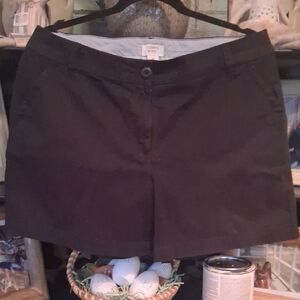 Black Shorts. Crown And Ivy.